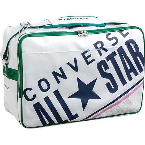 コンバース Converse エナメルショルダー Lサイズ ホワイト ケリー C 1146 バスケット エナメルバッグ ショルダーバッグ 部活 新入部 通学 新学期 Esports Paypayモール店 通販 Paypayモール