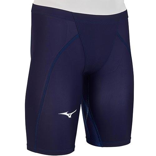 ックス ミズノ Mizuno 男子用競泳水着 男の子 競技用 水着 スイムウェア Esports Paypayモール店 通販 Paypayモール ジュニア 競泳水着 Mx Sonic A ハーフスパッツ オーロラブルー N2mb0412 Fina承認 のシームで