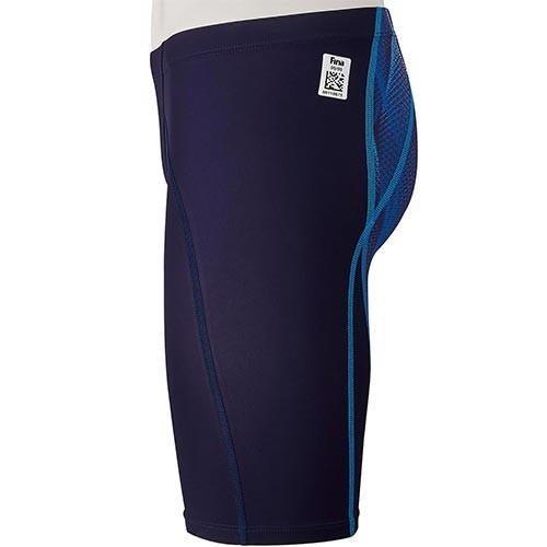 ックス ミズノ Mizuno 男子用競泳水着 男の子 競技用 水着 スイムウェア Esports Paypayモール店 通販 Paypayモール ジュニア 競泳水着 Mx Sonic A ハーフスパッツ オーロラブルー N2mb0412 Fina承認 のシームで