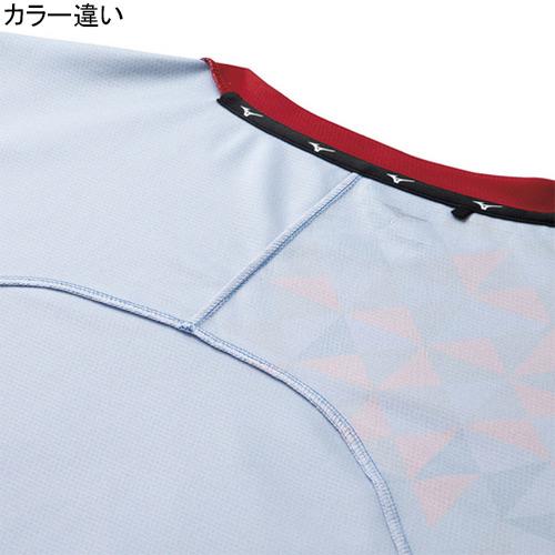 ミズノ MIZUNO ゲームシャツ 62JA1501 01 ホワイト メンズ レディース テニス 半袖 Tシャツ トップス 試合 ゲームウェア  テニスウェア｜esports｜04