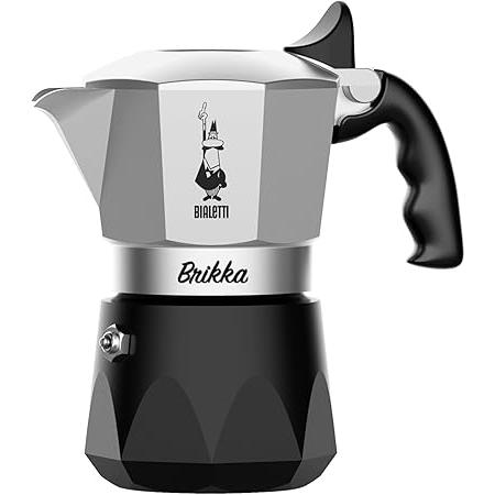 BIALETTI 直火式エスプレッソメーカー「ブリッカ」2カップ用