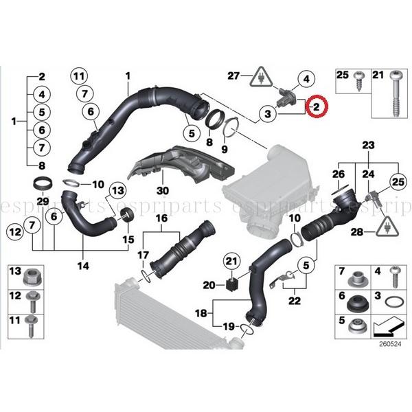 BMW F10 F11 F07 523i 528i 530i 535i H5 E70 F15 X5 E71 F16 X6 