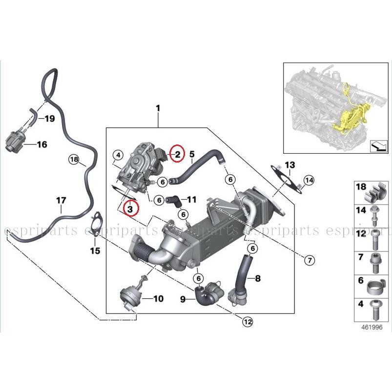BMW MINI R60 R61 F55 F56 F54 F60 CooperD CooperSD EGRバルブ BMW MINI R60 R61 F55 F56 F54 F60 CooperD CooperSD EGRバルブ