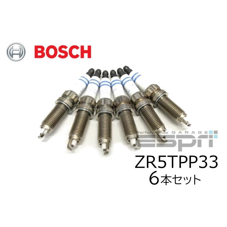 BMW BMW F32 F33 F36 435i スパークプラグ 6本セット BOSCH製 ZR5TPP33