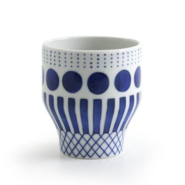 亀右衛門さま 食器 湯呑 丸に縞 上出長右衛門窯 ハイメ・アジョン 九谷焼 JaimeHayon