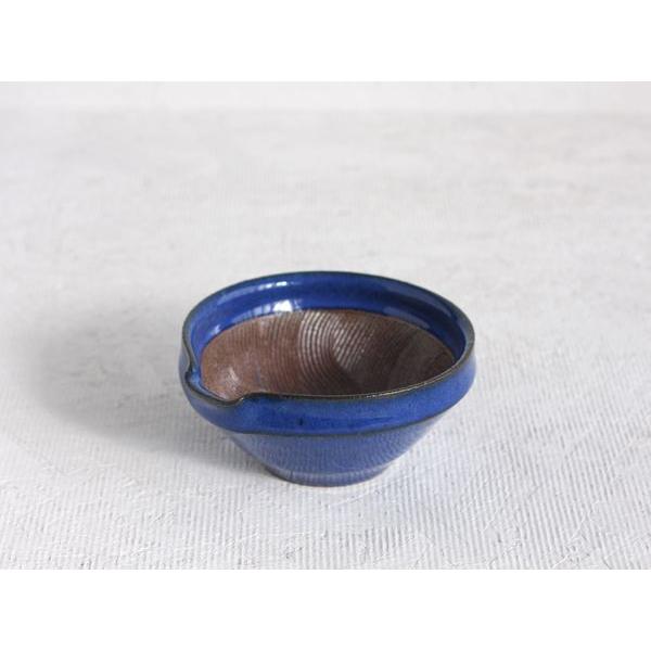 山只華陶苑 juju mortier すり鉢 4寸 アズール 岐阜県多治見市 陶器 i-29421 |  | 01