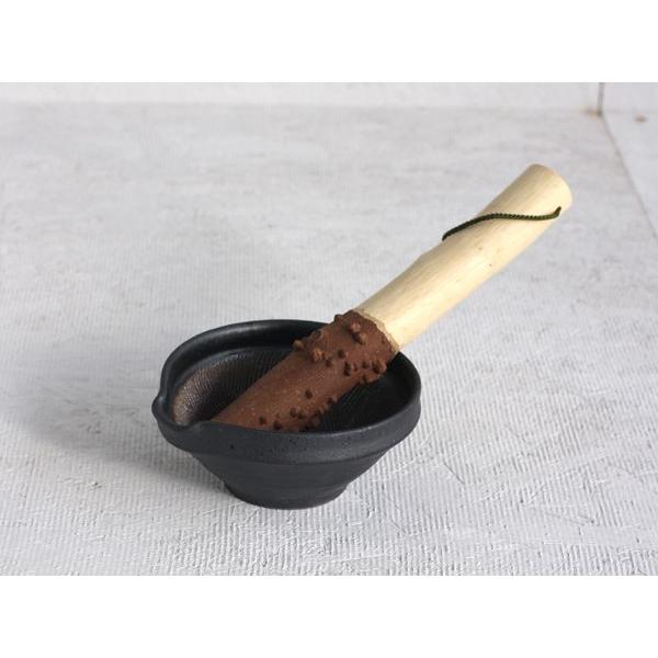 山只華陶苑 juju mortier すり鉢 4寸 黒 岐阜県多治見市 陶器 i-29429 |  | 04