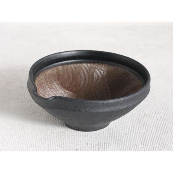 山只華陶苑 juju mortier すり鉢 6寸 黒 岐阜県多治見市 陶器 i-29431 |  | 01