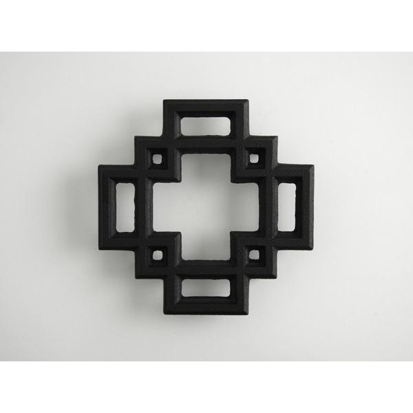 南部鉄器 及源鋳造 瓶敷 唐花 D-235 OIGEN 32136 | OIGEN | 04