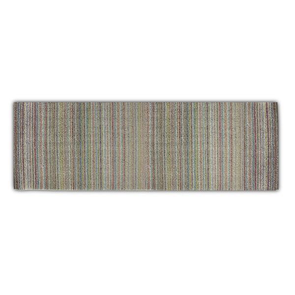 【chilewich】 チルウィッチSkinnhy Stripe RUNNER 61×183cm (011:soft multi) キッチンマット 22269 | chilewich