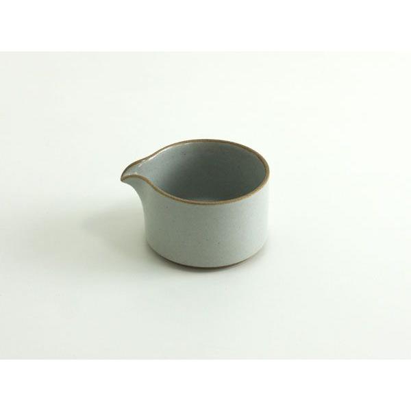 【HASAMI PORCELAIN】ミルクピッチャーHPM028 (φ8,5cm クリア/グロスグレー) 食器 波佐見焼 ハサミポーセリン  15749 | HASAMI PORCELAIN | 01