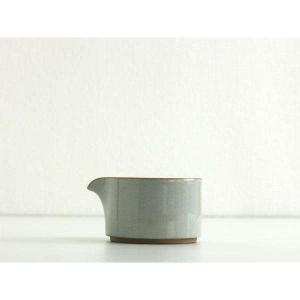 【HASAMI PORCELAIN】ミルクピッチャーHPM028 (φ8,5cm クリア/グロスグレー) 食器 波佐見焼 ハサミポーセリン  15749 | HASAMI PORCELAIN | 02
