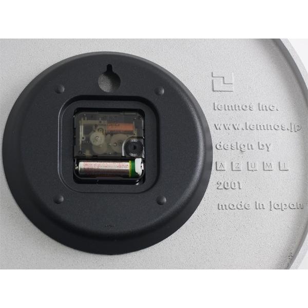 Lemnos Edge Clock (SIZE:L ホワイト) AZ-0115 WH レムノス 壁掛時計 i-32219 | Lemnos | 04