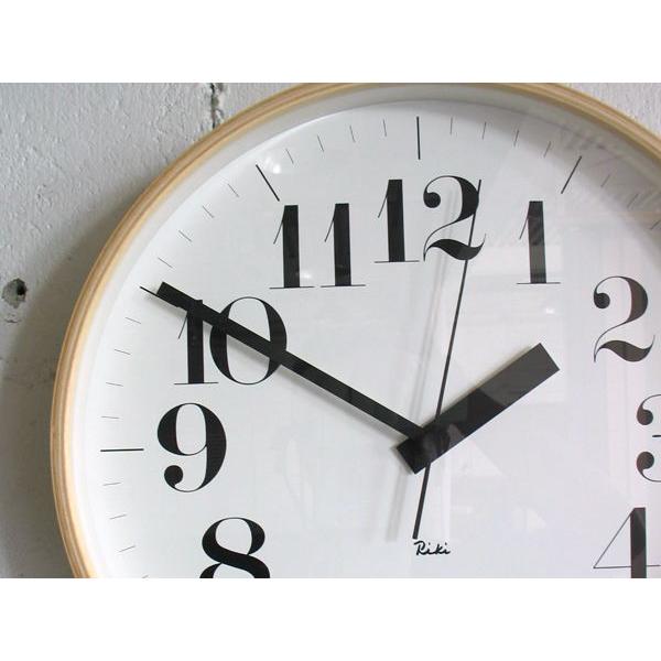 Lemnos RIKI CLOCK RC (SIZE:L φ30.5cm) WR08-27 レムノス 壁掛時計 i-30199 | Lemnos | 02