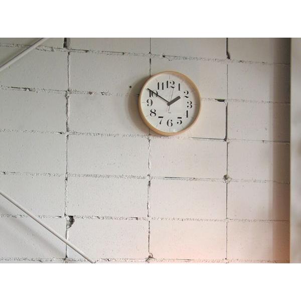 Lemnos RIKI CLOCK RC (SIZE:L φ30.5cm) WR08-27 レムノス 壁掛時計 i-30199 | Lemnos | 03