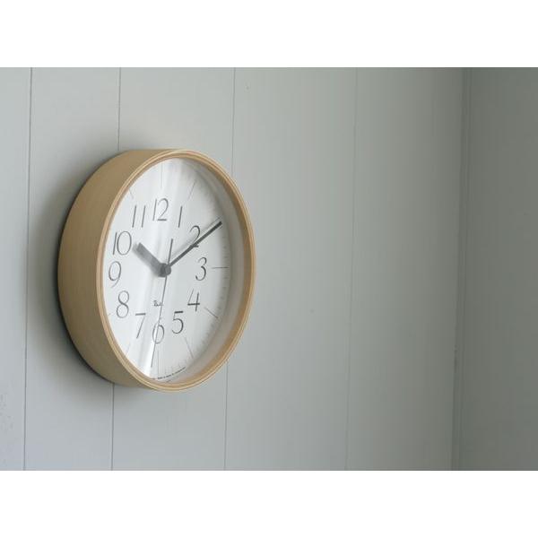 Lemnos RIKI CLOCK (SIZE:S φ20.3cm) WR-0312S レムノス 壁掛時計 i-27685 | Lemnos | 02