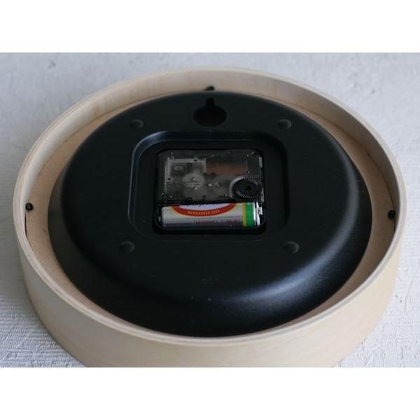 Lemnos RIKI CLOCK (SIZE:S φ20.3cm) WR-0312S レムノス 壁掛時計 i-27685 | Lemnos | 03