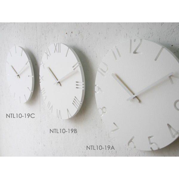 Lemnos CARVED (SIZE:L Line) NTL10-19C レムノス 壁掛時計 i-32222 | Lemnos | 05