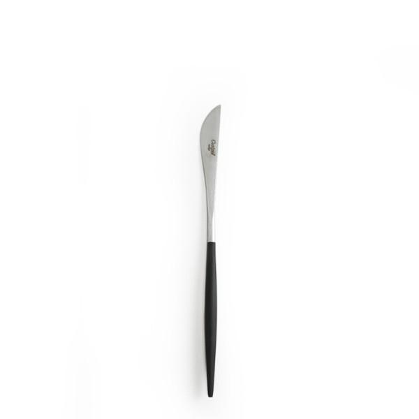 【Cutipol】GOA デザートナイフ ブラックシルバー CT-GO-06-F カトラリー クチポール ゴア 31931 | Cutipol
