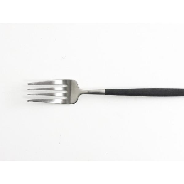 【Cutipol】GOA デザートフォーク ブラックシルバー CT-GO-07-F カトラリー クチポール ゴア 31932 | Cutipol | 02