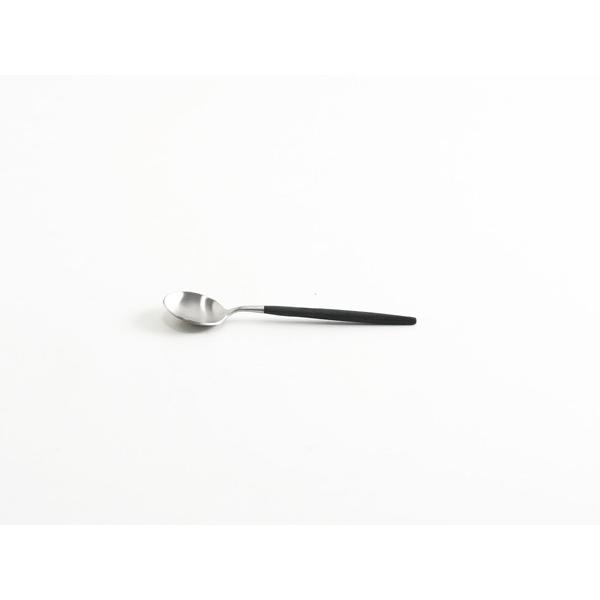 【Cutipol】GOA ティースプーン ブラックシルバー CT-GO-11-F カトラリー クチポール ゴア 31934 | Cutipol | 01
