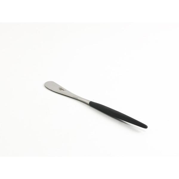 【Cutipol】GOA バターナイフ ブラックシルバー CT-GO-25-F カトラリー クチポール ゴア 29562 | Cutipol | 03