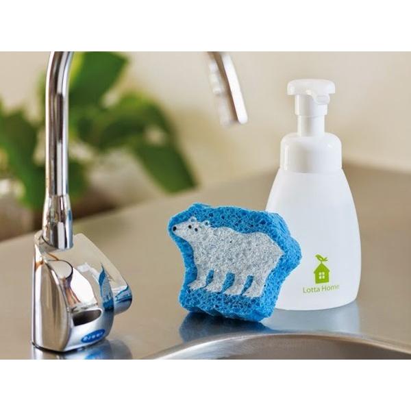 e.pop-up sponge 型抜き くま NIKTC0101 天然素材 メール便可 i-28569 | ecomfortHouse | 05