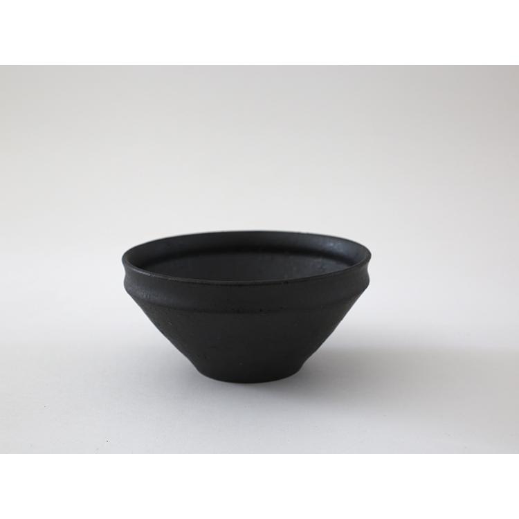 山只華陶苑 juju mortier 飯椀 黒 岐阜県多治見市 陶器 エスプリオリジナル i-29447 |  | 01