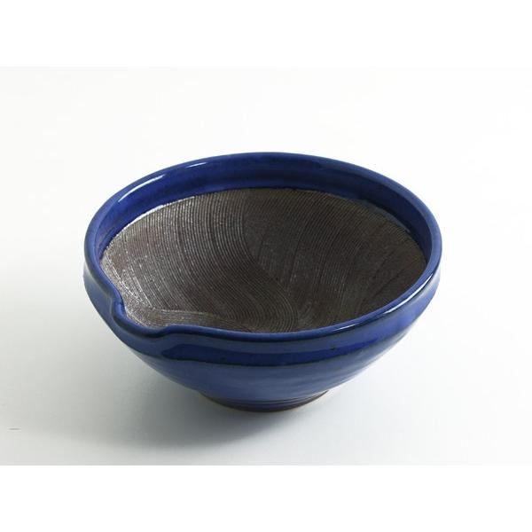 山只華陶苑 juju mortier すり鉢 7寸 アズール 岐阜県多治見市 陶器 i-29423 |  | 01
