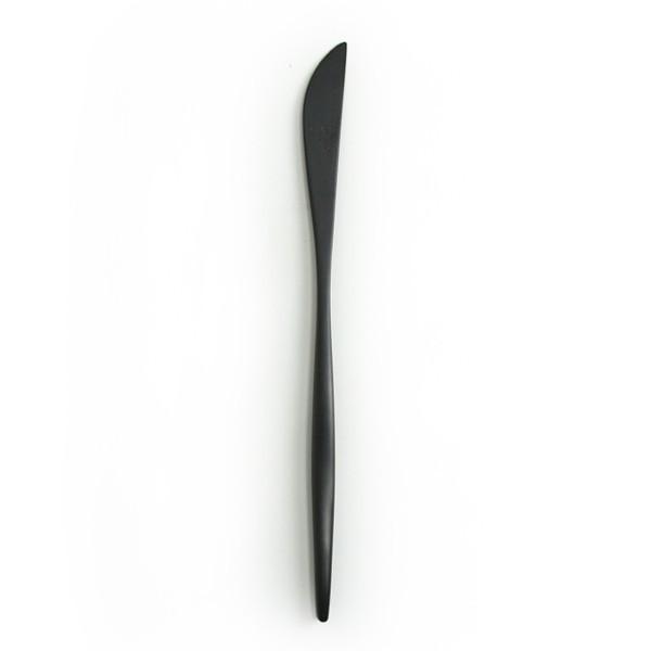【Cutipol】 MOON ディナーナイフ マットブラック CT-MO-03-BLFクチポール ムーン 30988 | Cutipol