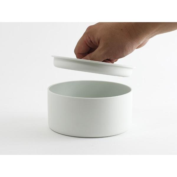 【2016/】 SF/010 コンテナ（SIZE:L ホワイト) 有田焼 食器 ニーゼロイチロク 藤代成貴 18908 |  | 06