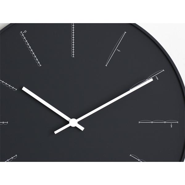 Lemnos divide (ディバイド) ブラック NL17-01 BK レムノス 壁掛時計 i-30190 | Lemnos | 02