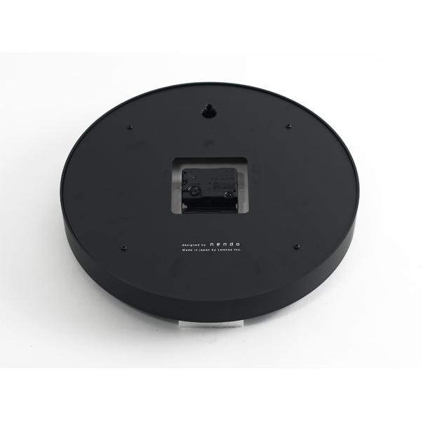 Lemnos divide (ディバイド) ブラック NL17-01 BK レムノス 壁掛時計 i-30190 | Lemnos | 05
