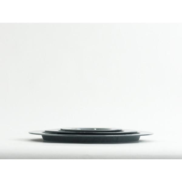 【2016/】 TY/005 リムプレート120 ( グレー ) 有田焼 食器 ニーゼロイチロク 柳原照弘  28534 |  | 04