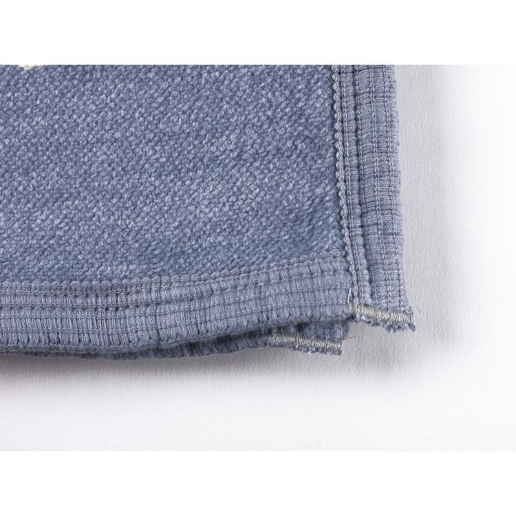 【正規取扱店】KLIPPAN シュニールコットン シングルブランケット CHOUCHO(SIZE:140cm×180cm ブルー) KP891435 23897 | KLIPPAN | 05