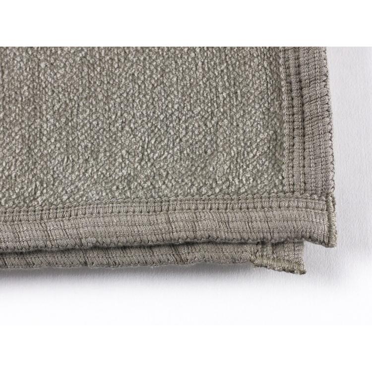【正規取扱店】KLIPPAN シュニールコットン ハーフブランケットCHOUCHO (SIZE:90cm×140cm/グレー/ホワイト) KP891014 34241 | KLIPPAN | 04