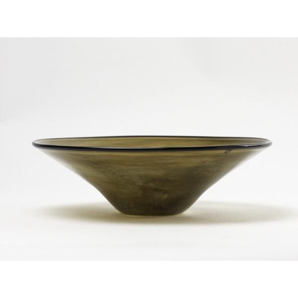 fresco kasumi bowl ( M / browngreen ) ボウル 辻野剛 吹きガラス i-31341 |  | 02