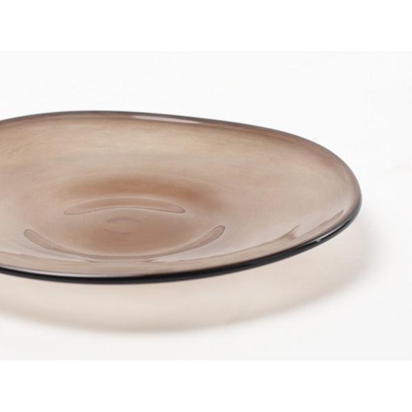 fresco】kasumi plate ( SS / purple ) ガラス フレスコ 31349