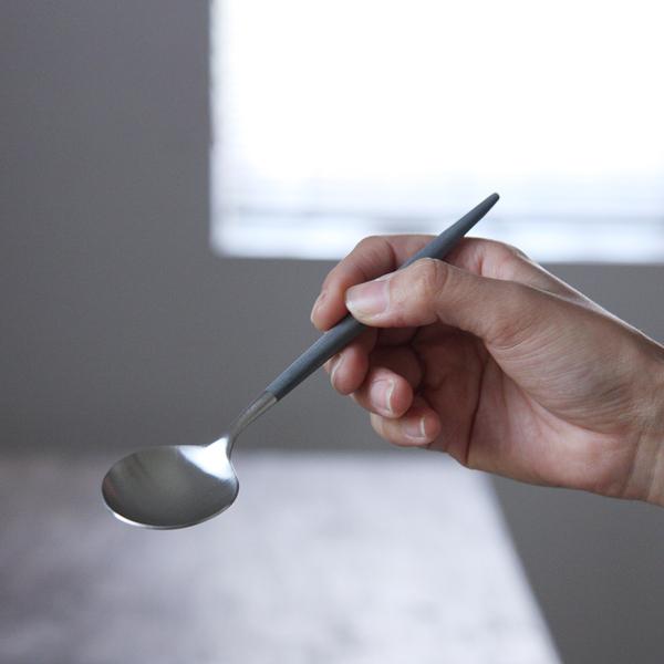 【Cutipol】GOA デザートスプーン グレーシルバー CT-GGO-F-08 カトラリー クチポール ゴア 31982 | Cutipol