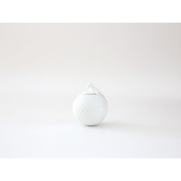 【LYNGBY PORCELAIN】 RHOMBE BAUBLES (white) リュンビューポーセリン ツリー 装飾 オーナメント i-21772 |  | 01