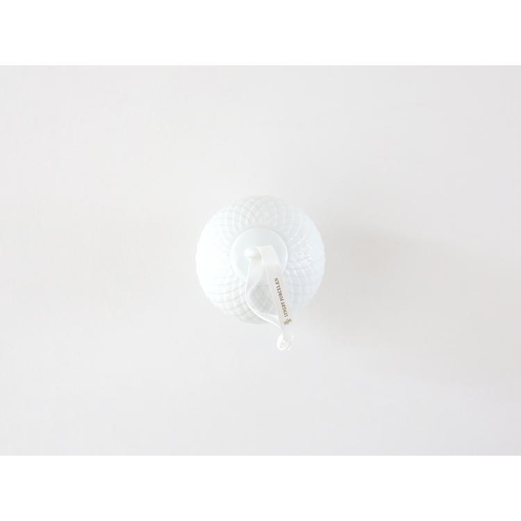 【LYNGBY PORCELAIN】 RHOMBE BAUBLES (white) リュンビューポーセリン ツリー 装飾 オーナメント i-21772 |  | 03