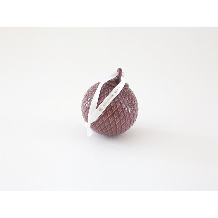 【LYNGBY PORCELAIN】 RHOMBE BAUBLES (bordeaux) リュンビューポーセリン ツリー オーナメント 装飾 i-21775 |  | 02
