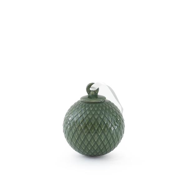【LYNGBY PORCELAIN】 RHOMBE BAUBLES (green) リュンビューポーセリン ツリー 装飾 オーナメント i-21777 | 