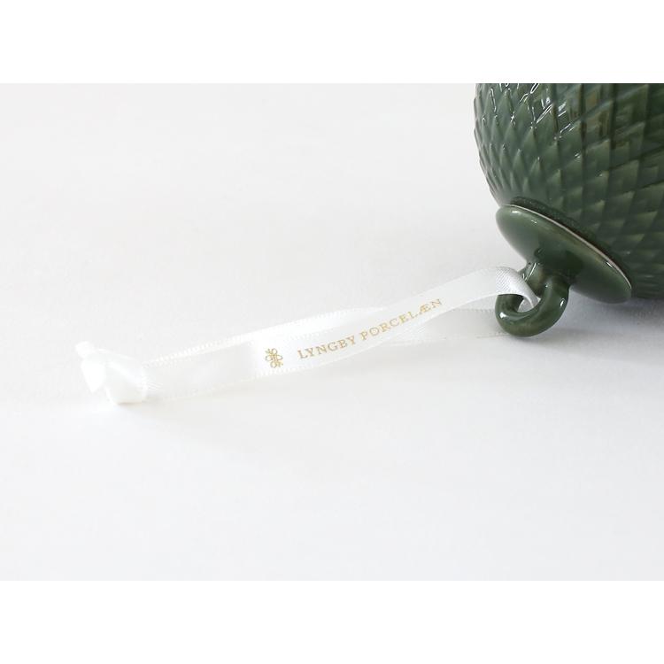 【LYNGBY PORCELAIN】 RHOMBE BAUBLES (green) リュンビューポーセリン ツリー 装飾 オーナメント i-21777 |  | 06