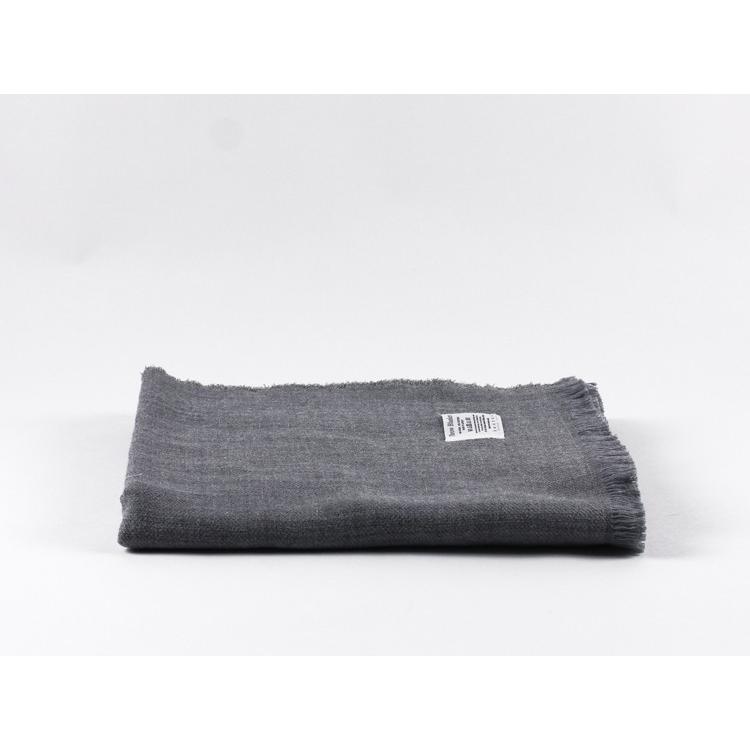 【kontex】 COTTON&WOOL　BLANKET（コットンウールブランケット） グレー 今治  21787 | kontex | 01
