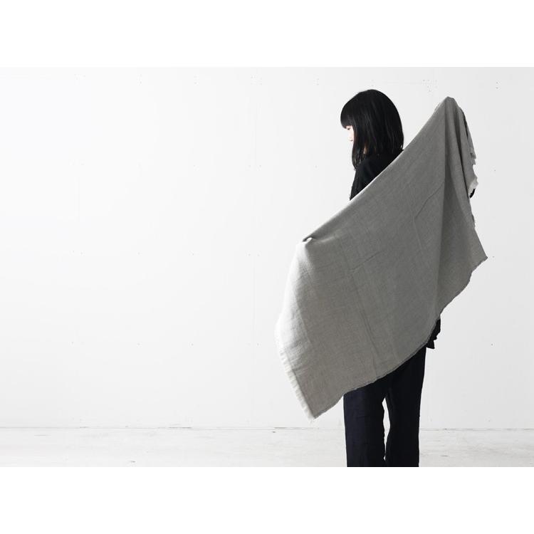 【kontex】 COTTON&WOOL　BLANKET（コットンウールブランケット） ライトグレー 今治  21788 | kontex | 04