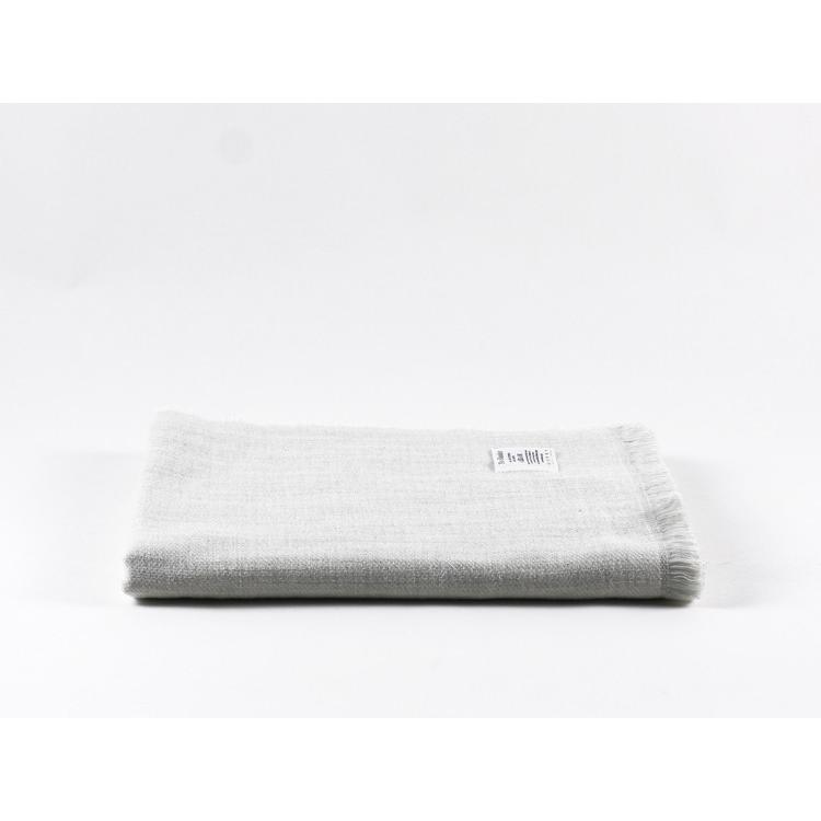 【kontex】 COTTON&WOOL　BLANKET（コットンウールブランケット） アイスグレー 今治 21789 | kontex | 01