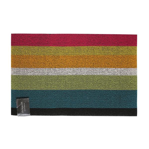 【Chilewich】 チルウィッチBold Stripe DOORMAT 46×71 (003:Multi) 玄関マット 30371 | chilewich