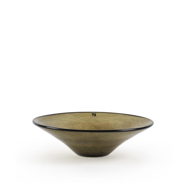 fresco kasumi bowl ( S / browngreen ) ボウル 辻野剛 吹きガラス i-31335 | 