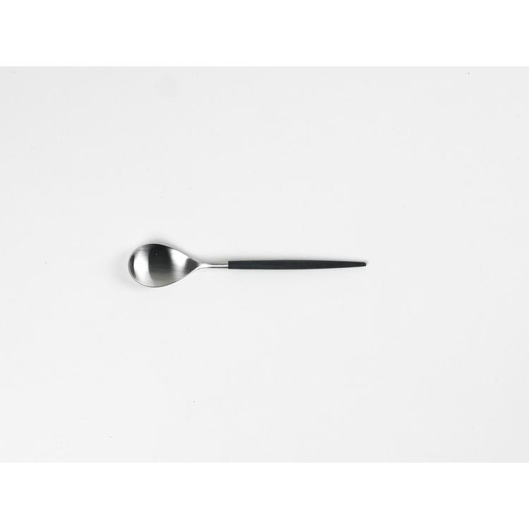 【Cutipol】MIO ティースプーン ブラック / シルバー スプーン CT-MIO-F-11 カトラリー クチポール ミオ 31966 | Cutipol | 01
